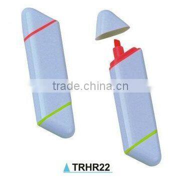 Promotional double ended highlighter pen