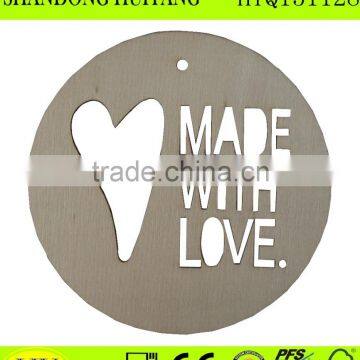 Unfinished Custom Laser Wooden Coasters Wholesale photo-2