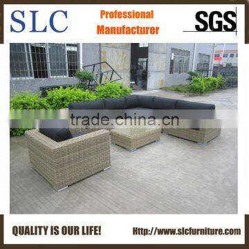 6MM Half Round Synthetic Rattan Furniture(SC-B6018-E2)