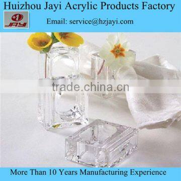 High Quality Wholesale Acrylic Christmas Napkin Ring,clear photo-3