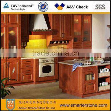 Solid Wood Popular Kitchen Cabinet Design