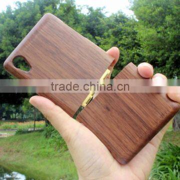 Classical Chinese Walnut/bamboo/rosewood/cherry Cell Phone Case for Sony photo-4