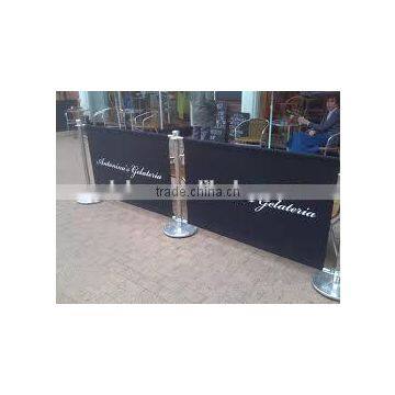Stainless Steel Indoor Cafe Barriers in Public Place photo-3
