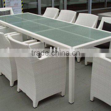 rattan furniture. 8person table.NT09322