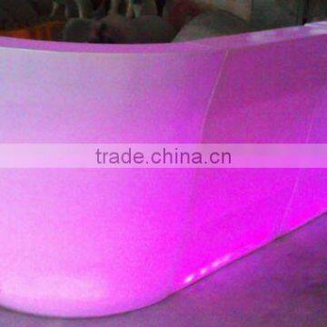 colorful bar counter/led nightclub furniture