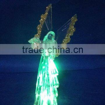 Artificial Plastic PS LED Angels Figurines Decorative photo-4