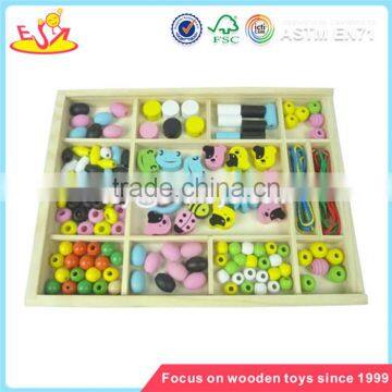 Wholesale Diy Creative Wooden Beads Box Toy High Quality Kids Wooden Beads Box Toy W11E012 photo-4