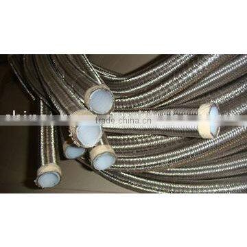 Teflon Hose, PTFE tube, stainless steel wire braid hose