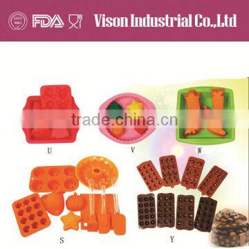 100% Eco-friendly Silicone Cookware Set With SS Handle photo-3