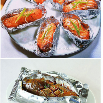 Производство по индивидуальным заказам домашней фольги / Алюминиевая фольга для барбекю 8011-О photo-5