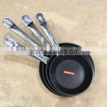 stainless steel nonstick diecasting deep frying pan