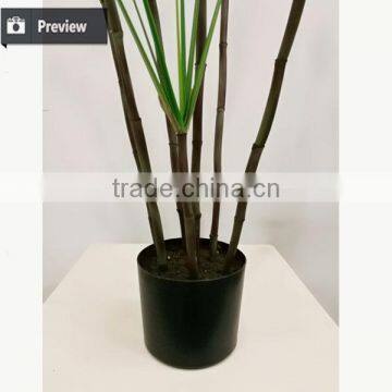 45 / 55 /65 Inch Nearly Nature Artificial Bonsai Grass Potted Scallop Grass With Orchid Flowers Fake Pots Plant photo-4