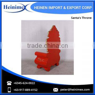 Fibreglass Decorative Santa's Throne Chair photo-6