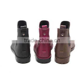 2017 New Design Matt Women Waterproof Fashion Rain Boots Custom Design photo-5