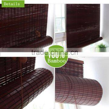 Bamboo outdoor window roller blinds