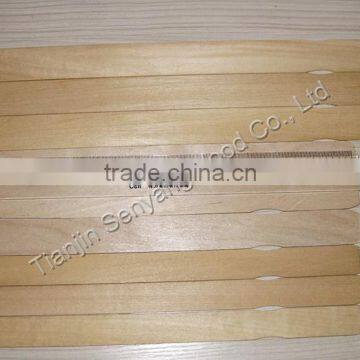 logo print hand paint stirrer wooden paint stir stick