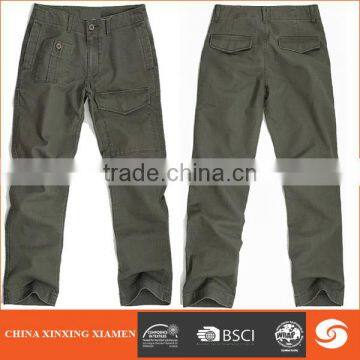Hot sale pure cotton heavy washed Cotton Six Pockets Pants