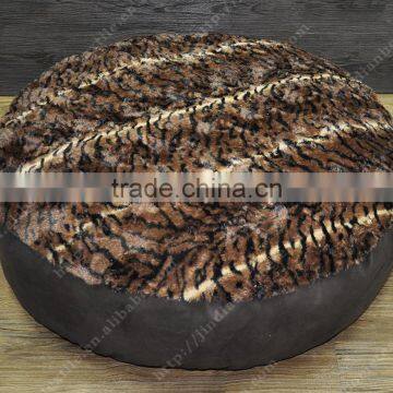 Professional Manufacture Premium Chew-proof Soft Polyester Plush Best Dog Bed photo-3