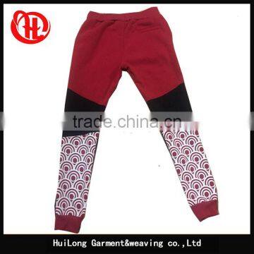 wholesale children trouser kids gym sports pants fleece long boys' trousers