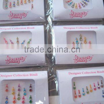 Small Sticker Face Bindi Crystal TATTOO photo-2