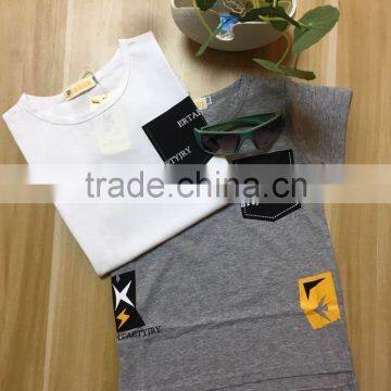 Best selling Summer casual Kids T-shirts Fashion short sleeve baby boy T- shirts Fancy boys holiday clothing