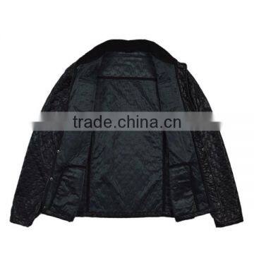 Chinese Style Black Men's Leather Jacket photo-4