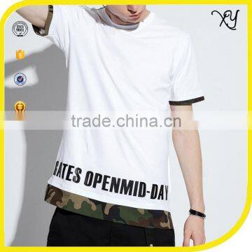 2017 Fashion design customized tshirt printing men t shirt