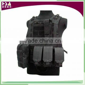 hot sale 600D ruggidized Oxford outdoor molle army paintball tactical vest overland hunting