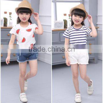 S16641A Summer New Children Shorts Kid Denim Shorts photo-2