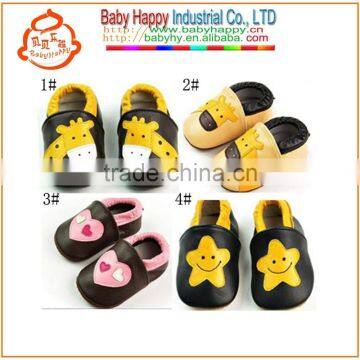 Different Printing Wholesale Baby Boys Leather Shoes photo-2