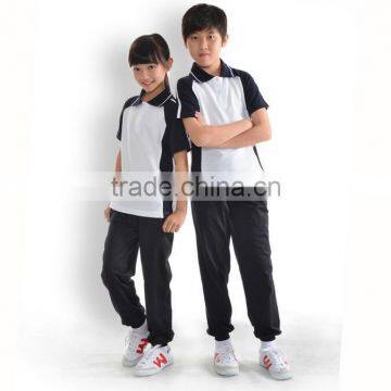 Custom Latest Design OEM Logo American Style Sport Clothes Elementary School Uniforms photo-3