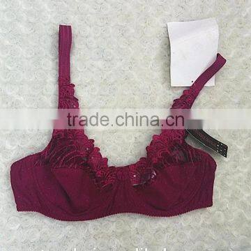 China factory wholesale exquisite embroidery erotic xxx sexy bra
