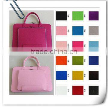 Alibaba China supplier custom felt laptop tote laptop pc bag