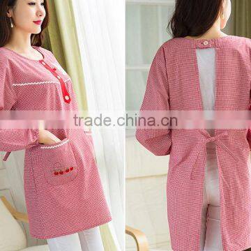 Long - Sleeved Adult Gowns Overalls Apron Waterproof Apron Custom Advertising Promotions photo-2