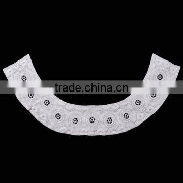100% cotton embroidered Lace Collar