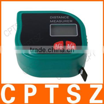 CP-3001 New mini tapeline-shaped ultrasonic distance meter with tape measure without Area/Volume calculator