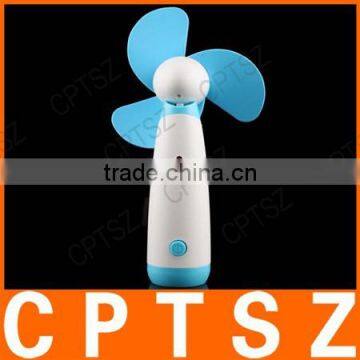 Portable Handheld Mini Fan Super Mute Battery Operated for Cooling photo-2