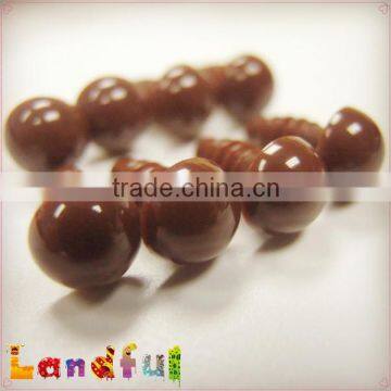 9mm Amigurumi Eyes Handmade Doll Plastic Solid Brown Eyes photo-5