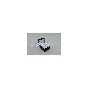 Jewellery small retail product packaging boxes , Plastic and leather female cosmetic box
