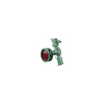 Pneumatic quick open-shut butterfly valve