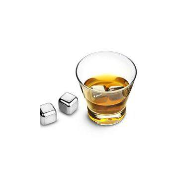 IC001 Stainless Steel Barware Square Ice Cube Whisky Cube Different Sizes