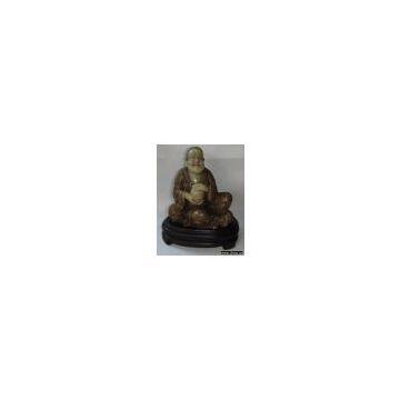 Shou shan carved stone