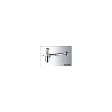Brass bottle trap siphon