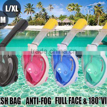 Full Face Swimming Snorkel Mask Scuba Diving Snorkelling Easy Breath