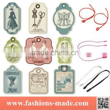 Printing Design Custom Price Tags Retail Hang Tags for Jeans