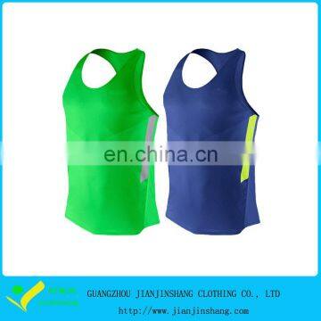 Custom Made Y Back Color Combination Sportswear Gym Tanks Tops For Lady