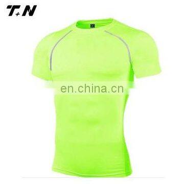 Blank custom compression shirts for men