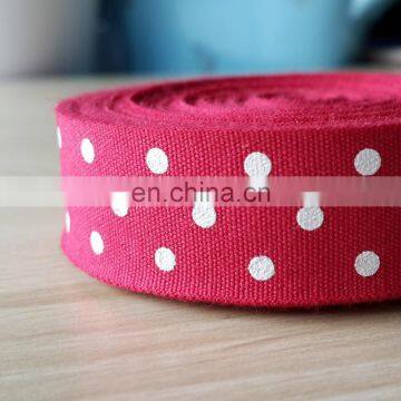 Super Quality 100% Printed Cotton Ribbon for Washing Label photo-5