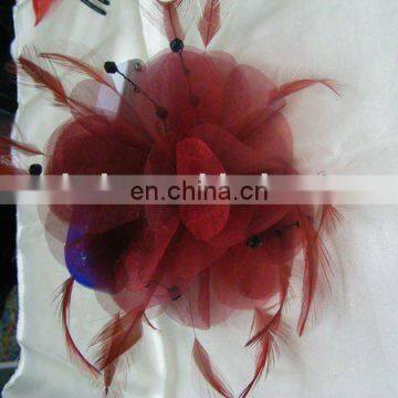 Fashion Feather Hair Clip Ornaments Decorations FHE-0091