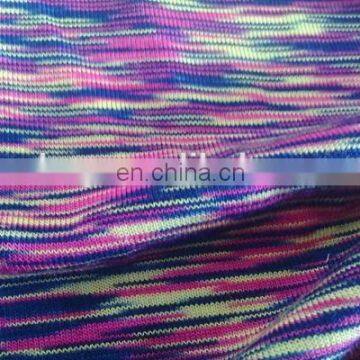 Winfar Textile Knit Viscose Rayon Siro Stretch Yarn Dyed Jersey Fabric photo-6